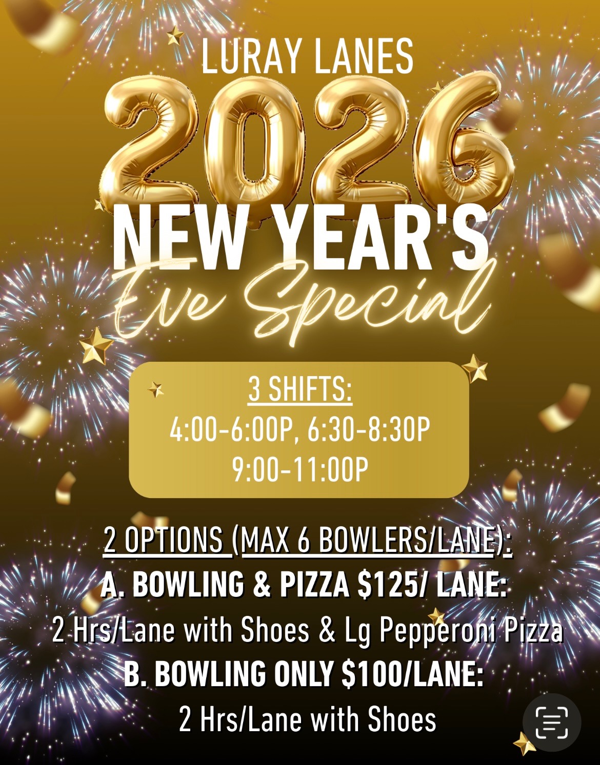 New Year's Eve Special 2026